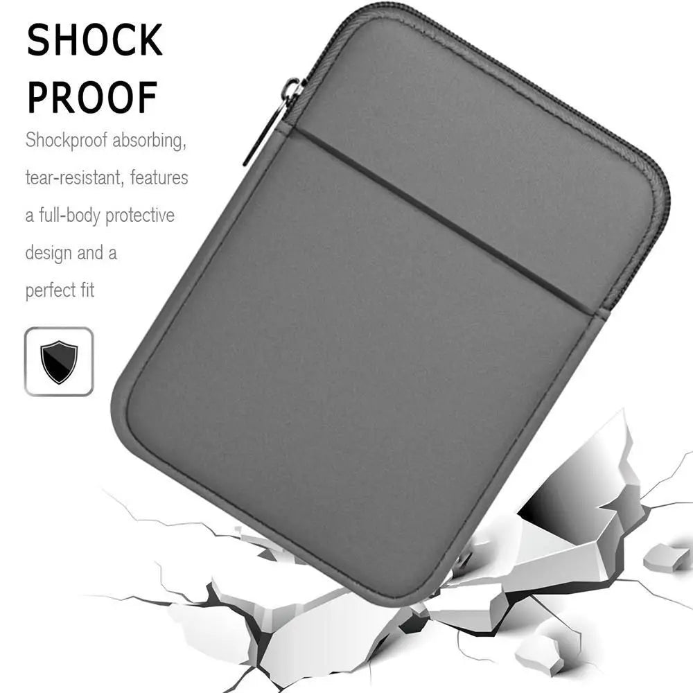 6 6.8 7 10 11 inch E-Reader Sleeve Lightweight Colorful Carrying Case Shockproof for Kindle Paperwhite/Kobo/Boox/Surface/Xiaomi