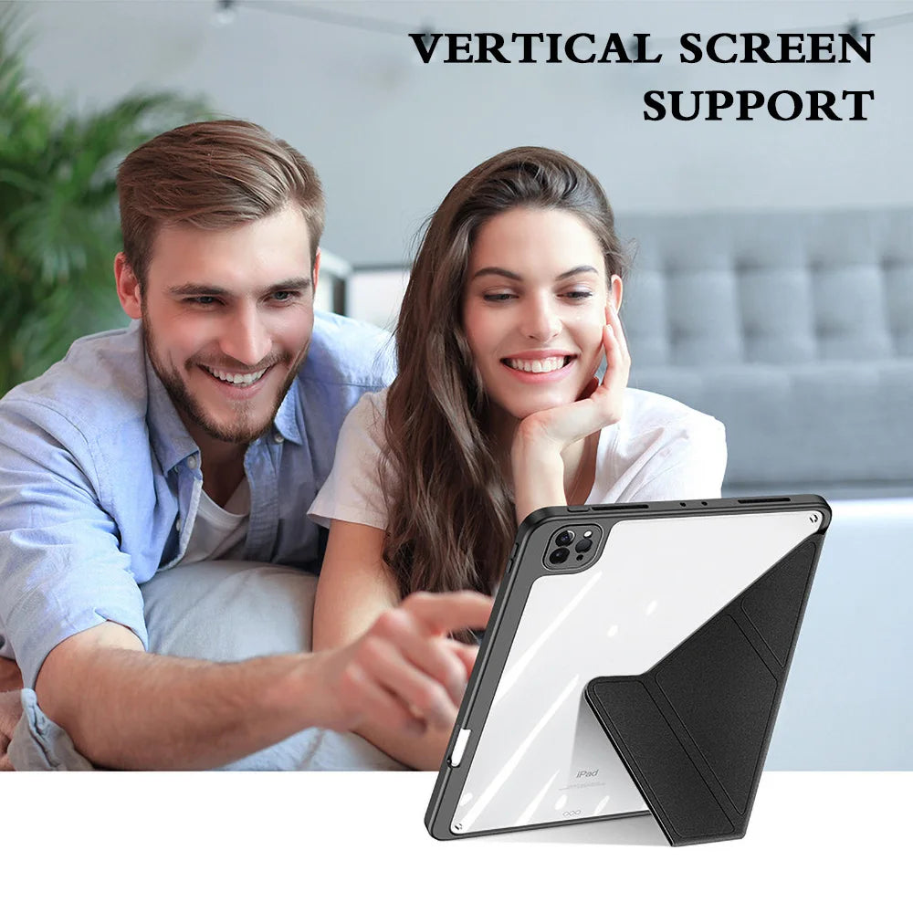 Case For iPad Pro 11 12 9 Inch 2020 2022 2024 Cover For iPad 9th 10th 7th 8th Air 4 5 10.2 10.9 Cover iPad Mini 6 7 Tablet Cases