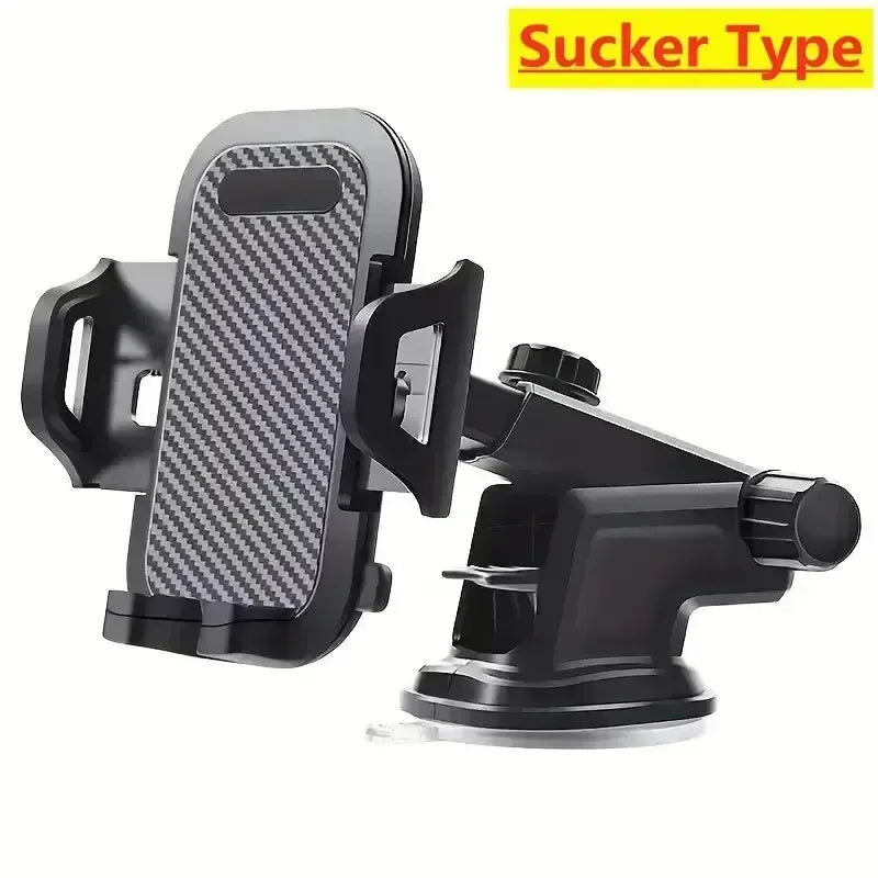 360° Rotation Car Phone Holder NEW Sucker Mount Cellphone Stand Stable Suction Cup Support in Car Universal Mobilephone Bracket