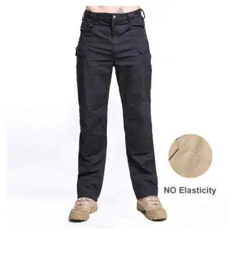 Wear Resistant Work Pant Man Multi-pocket Straight Cargo Trousers Outdoor Jogging Tactical Pants Spring Autumn Casual Trousers