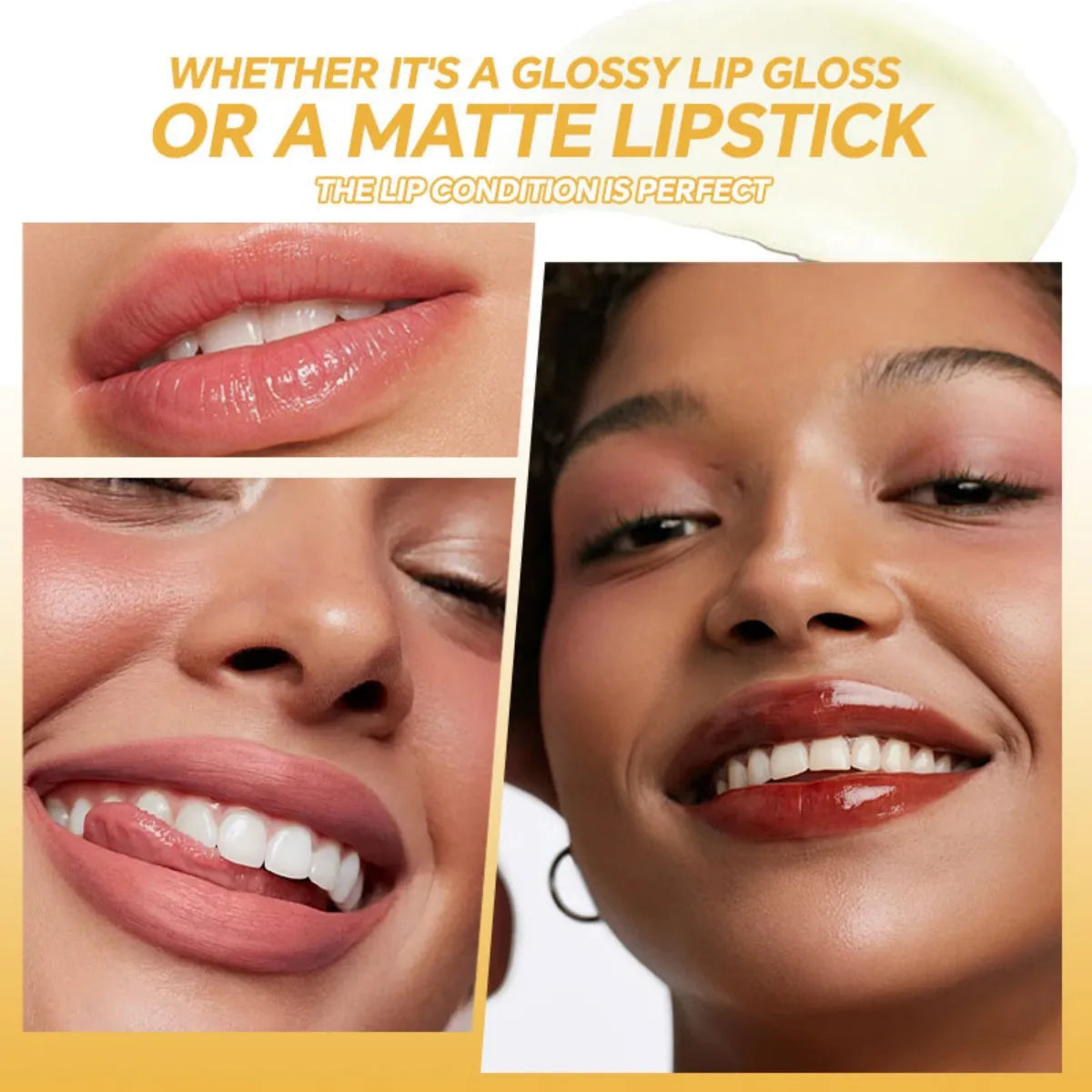 3-Piece Lip Balm Lipstick Base Lip Balm Makeup Natural Plant Anti-Scratch Lip Care Petroleum Jelly Lip Balm