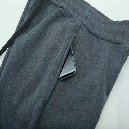 Stylish Men's High-Quality Sports Pants, Fashionable Casual Printed Running Pants, Suitable for Spring and Autumn Jogging