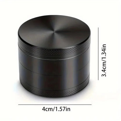 Spice Grinder 4 Piece Grinder Includes Stainless Steel Screen,Pollen Scraper Grass Tobacco Grinder Smoking Cigarette Accessories