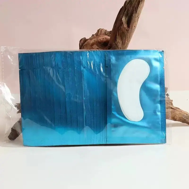 50 Pairs Eye Patches Eyelash Extension Under Eye Pads Makeup Lashes Patch Tip Stickers Pads For Eyelash Extension Supplies
