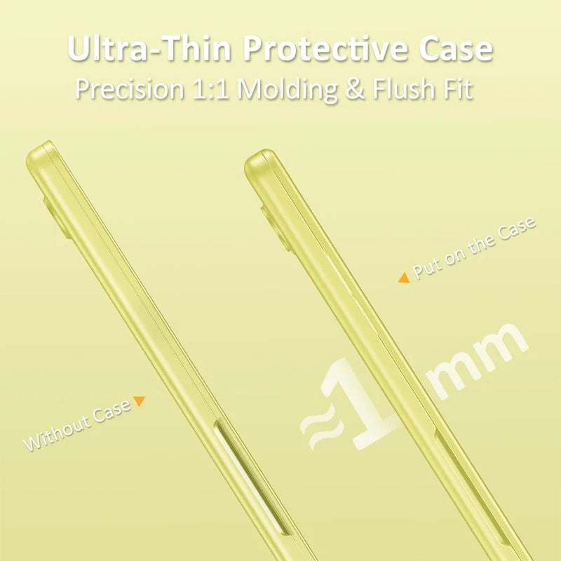 Case For MacBook Neo 13 Inch 2026 Model A3404 With A18 Pro Chip Crystal Light Hard Shell Scratch Resistant Protective Cover