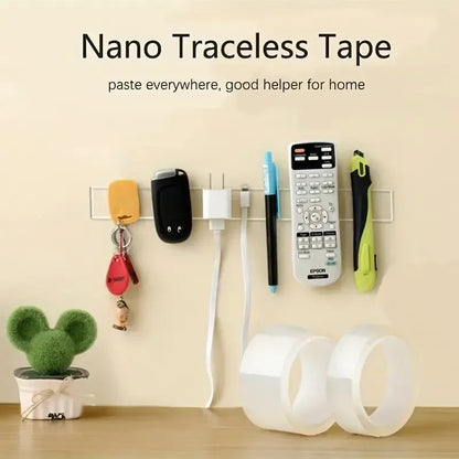 1/3/5m Nano Tape Double-Sided Adhesive Tape Traceless Waterproof Tape for Bathroom Kitchen Sink Tap Gel Sticker Home Improvement