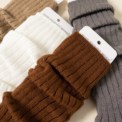 Fashion Children's Leg Warmers Knitted Soft Leg Warm Long Socks Kids Girls Elegant Warm Socks Accessories  Winter Autumn 3-12Yrs